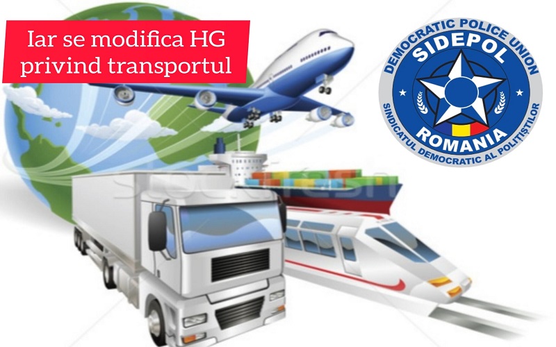 HG privind transportul se vrea din nou modificat!