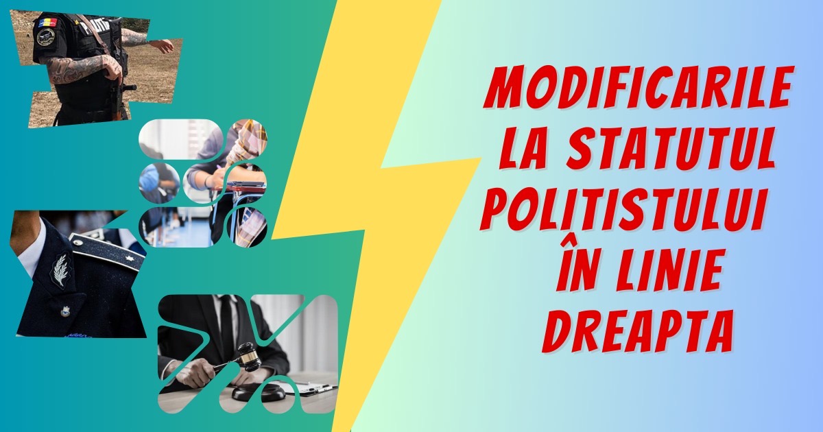 Din nou propunerile SIDEPOL sunt transpuse în Statutul Polițistului!