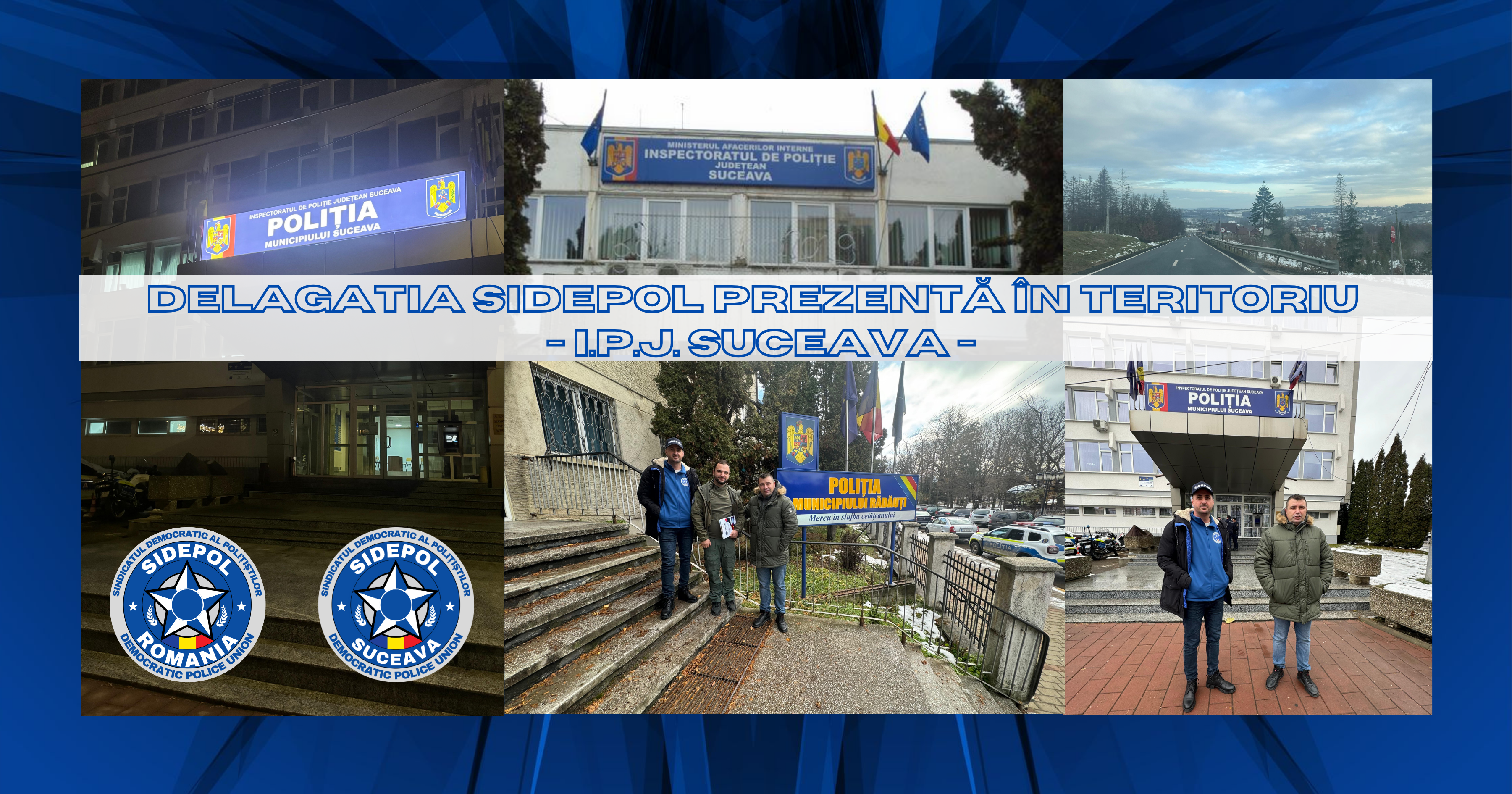 SIDEPOL în vizită de lucru la I.P.J. Suceava, urmată de demersuri instituționale