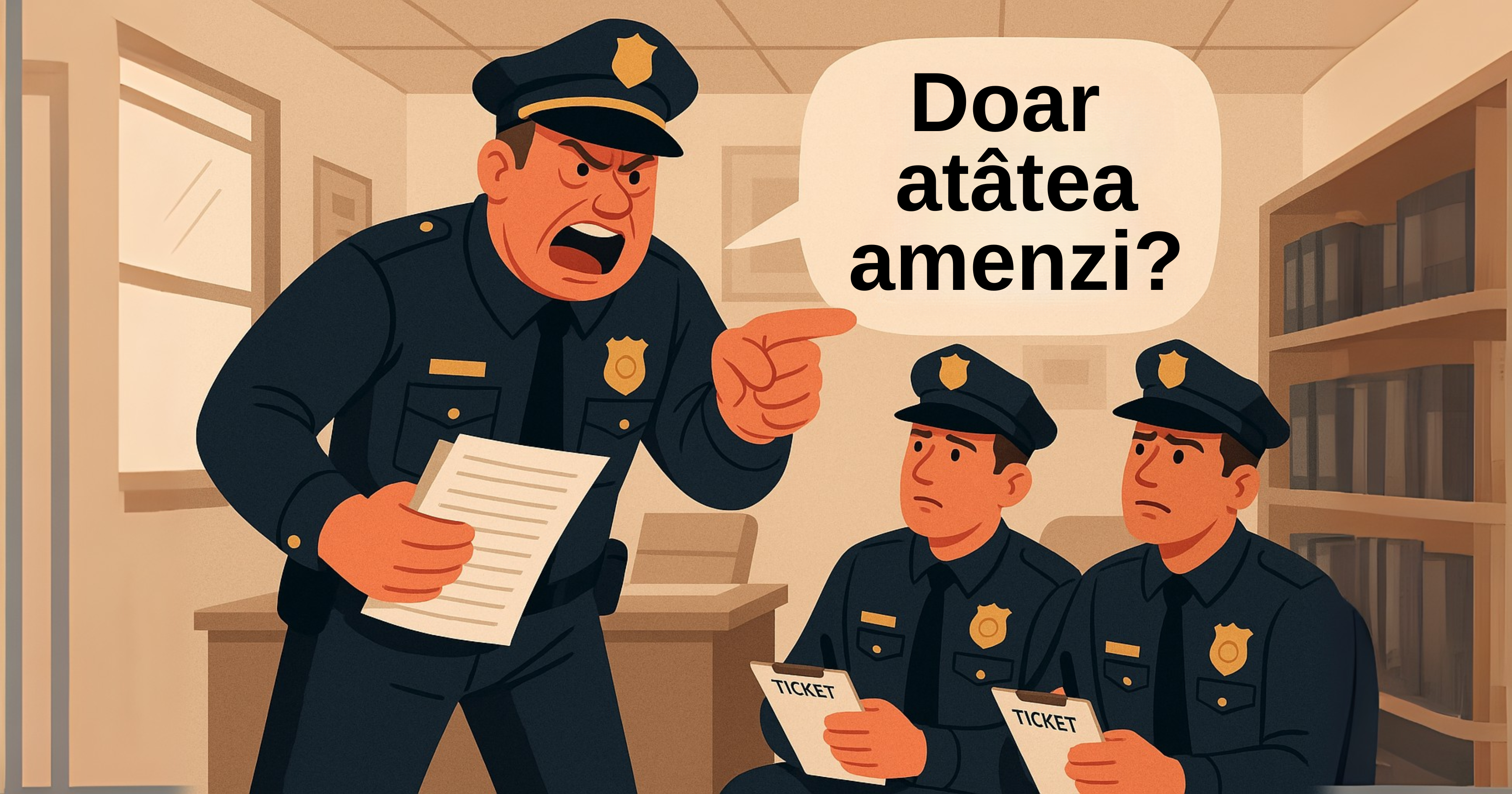 Abuzurile șefilor din Poliția Română continuă!