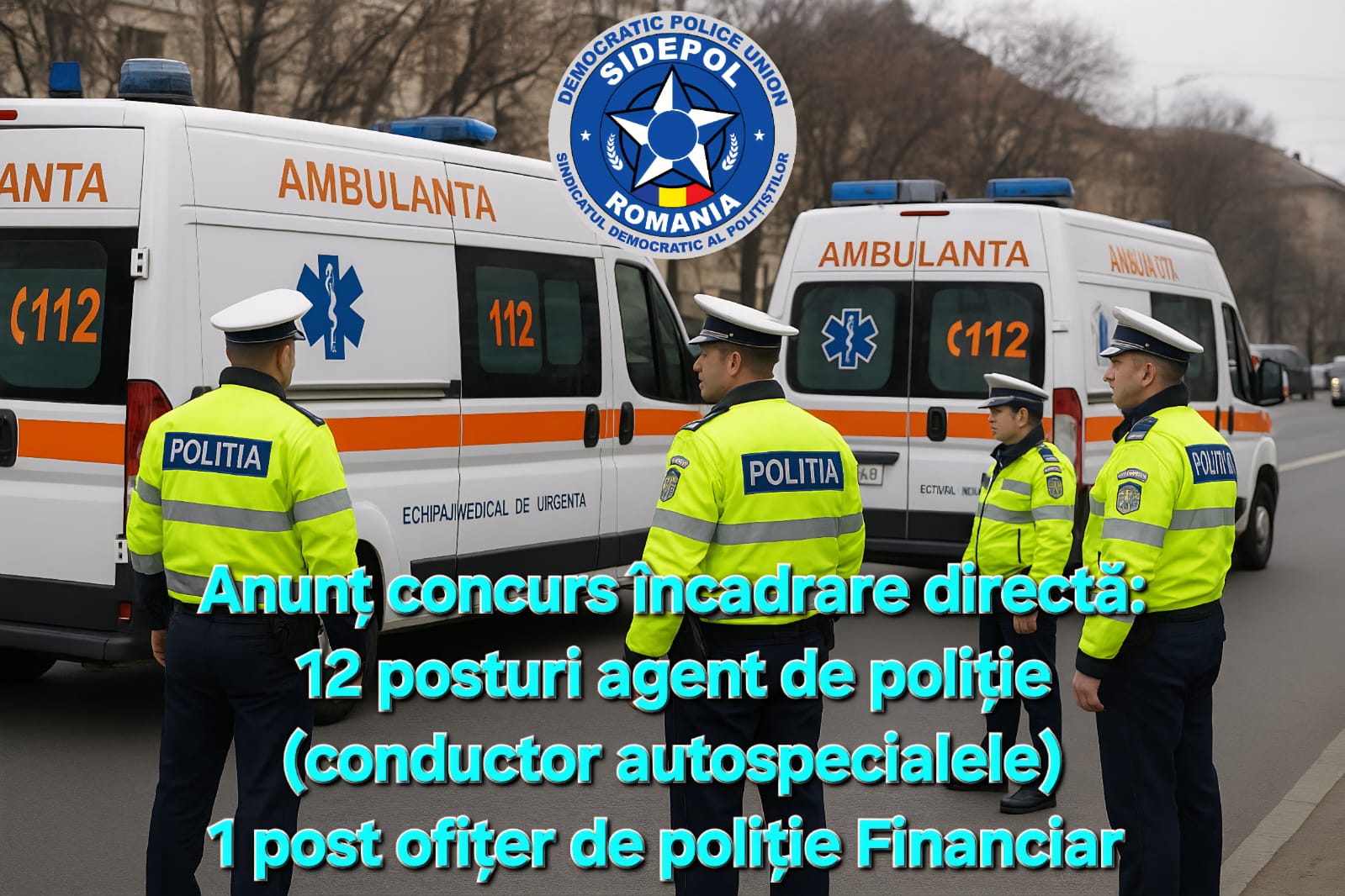 Posturi scoase la concurs 2025 !