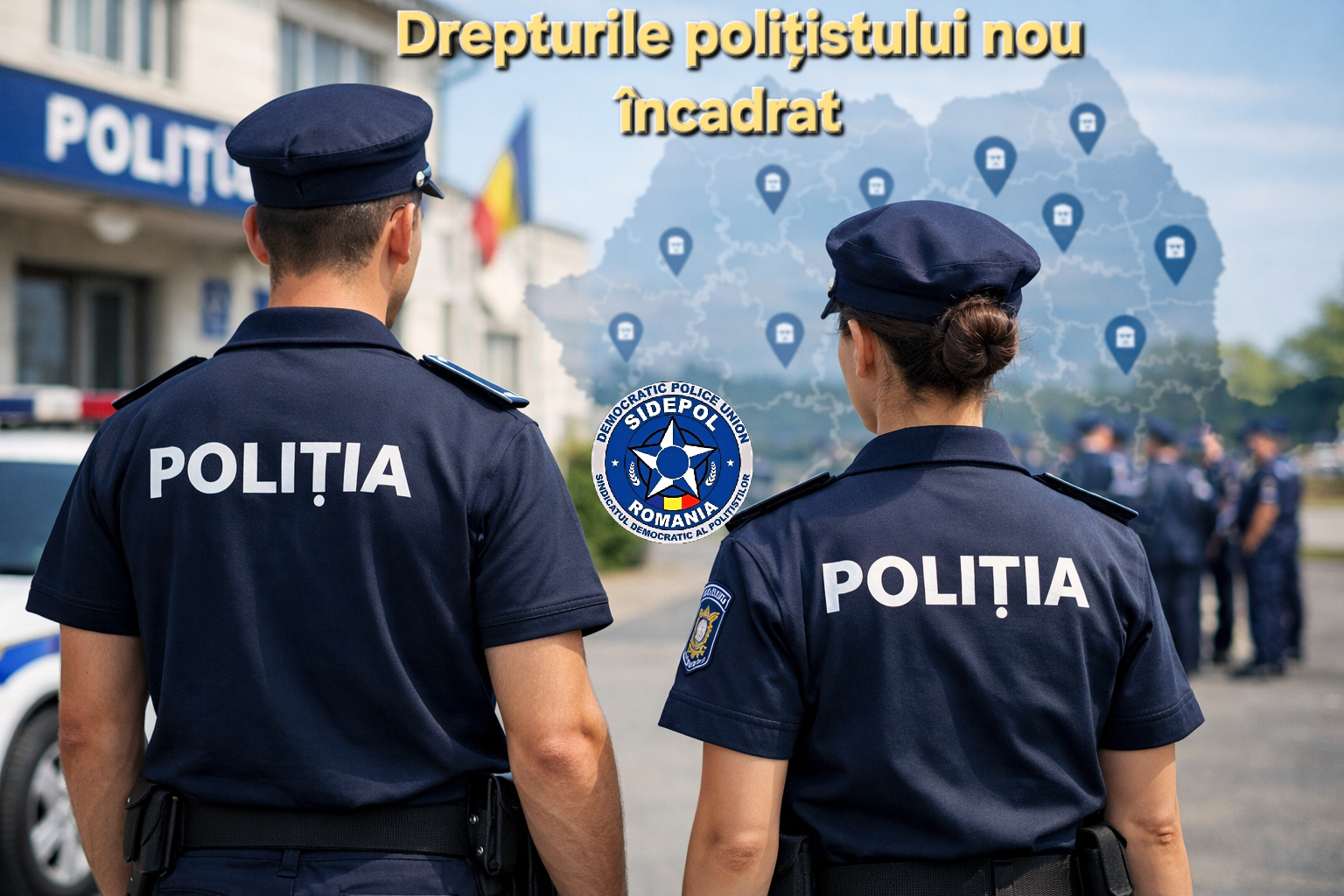 Drepturile politistului nou încadrat