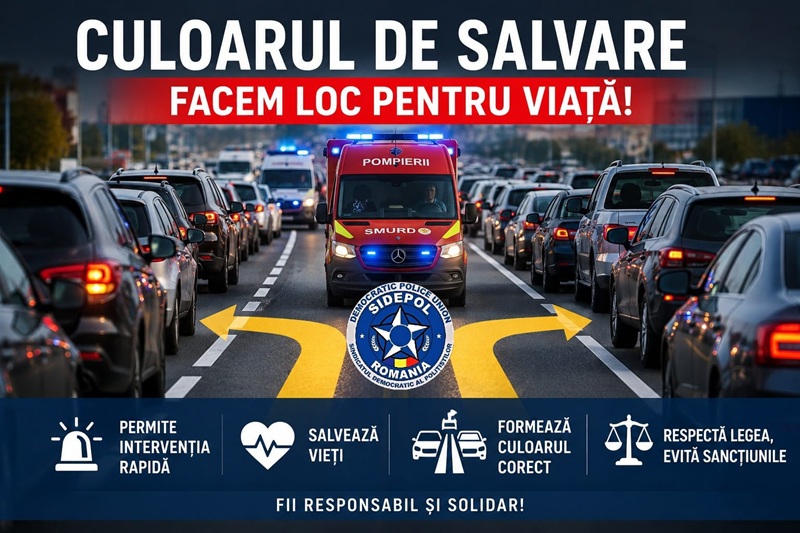 Propunere modificare Cod Rutier- CULOAR SALVARE