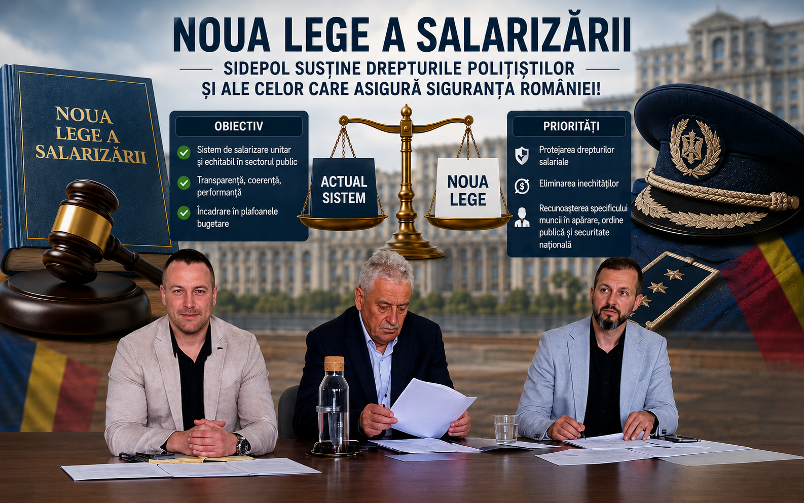 Amendam proiectul legii salarizarii