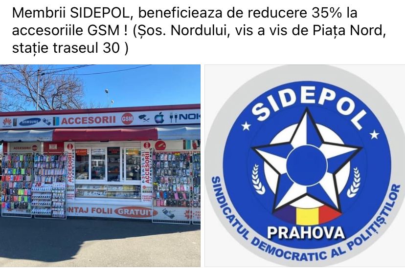 Accesorii GSM la prețuri reduse pentru membrii SIDEPOL Prahova