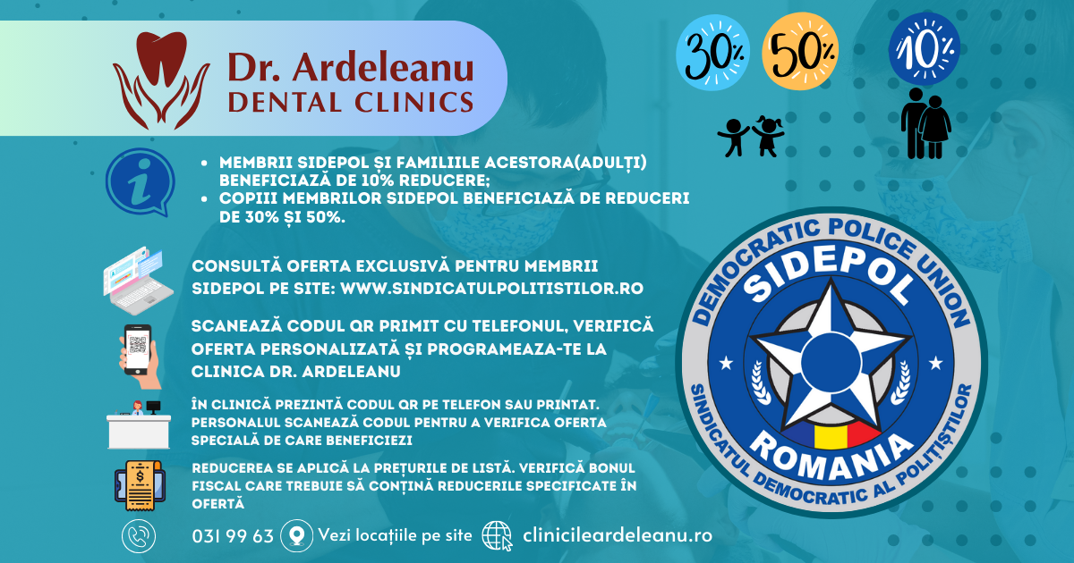Ofertă Clinicile Dr. Ardeleanu